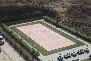 Swimming Pool in 2 BHK Apartment at Nisarg Hyde Park, Kharghar – for Rent