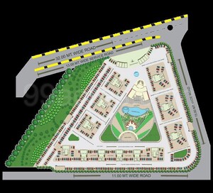 Master Plan in 2 BHK Apartment at Nisarg Hyde Park, Kharghar – for Rent