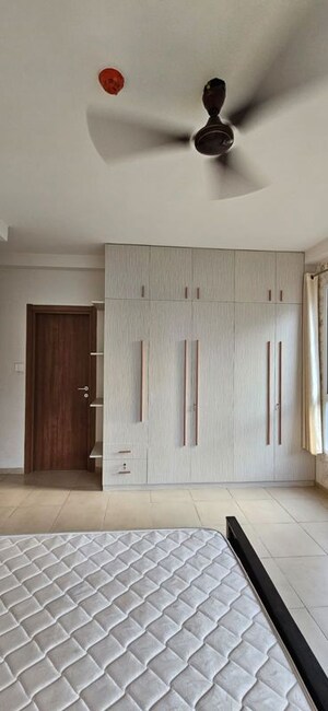 Building Lobby in 3 BHK Apartment at Bhartiya Nikoo Homes, Thanisandra Main Road – for Rent