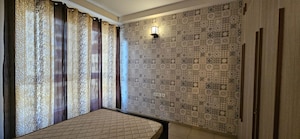 Bedroom in 3 BHK Apartment at Bhartiya Nikoo Homes, Thanisandra Main Road – for Rent