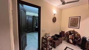 Living Room in 3 BHK Builder Floor at Green Park – for Rent