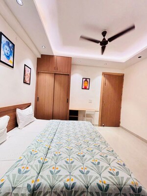 Bedroom in 2 BHK Builder Floor at Sushant Lok 3, Sector 57 – for Rent