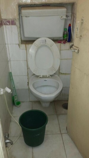Bathroom in 2 BHK Apartment at Sai Palace CHS, Owale – for Rent