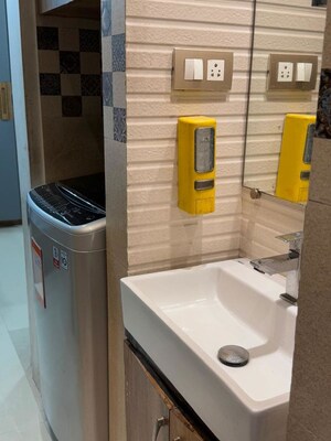 Bathroom in 1 BHK Apartment at Shree Sainath CHS, Santacruz East – for Sale