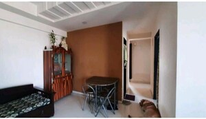 Living Room in 1.5 BHK Apartment at Lodha Amara, Kolshet Road – for Rent