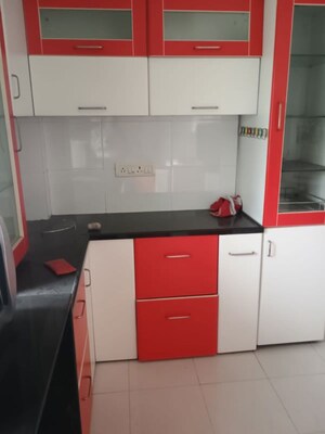 Kitchen in 2 BHK Apartment at Dorabjee Enclave, Salunkhe Vihar Society – for Rent