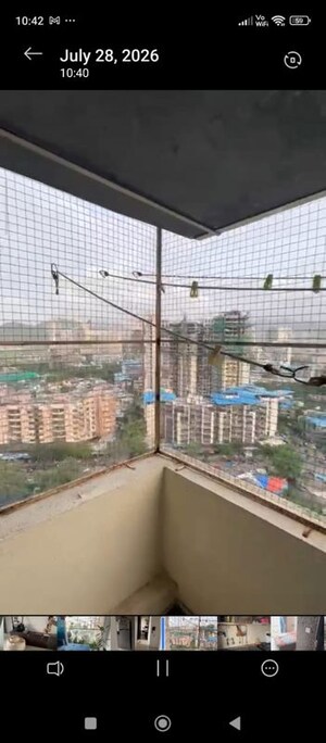 Balcony in 2 BHK Apartment at SKD Pinnacolo, Mira Road – for Sale
