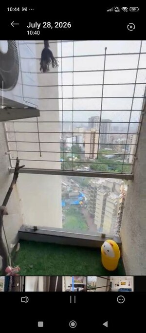 Balcony in 2 BHK Apartment at SKD Pinnacolo, Mira Road – for Sale