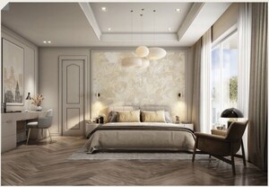 Bedroom in 3 BHK Apartment at Ivory County, Sector 115 – for Sale