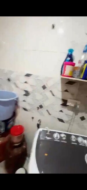 Bathroom in 4 BHK Apartment at Shaheen Bagh – for Sale