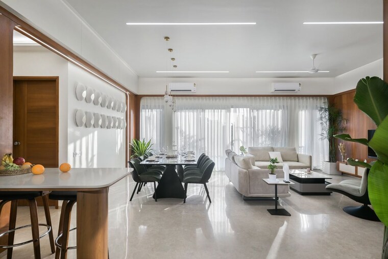 Living Room, vihav-central-business-district 5 Bedroom 2605 Sq.Ft. Penthouse In Bhayli Vadodara 10645877