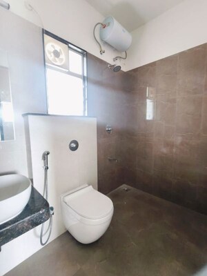 Bathroom in 2 BHK Apartment at K Raheja Sterling, Mohammadwadi – for Rent