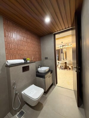 Bathroom in 3 BHK Apartment at KK Luxura, Jp Nagar – for Sale