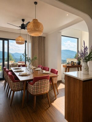 Dining Room in 5 BHK Villa at Naldehra – for Sale