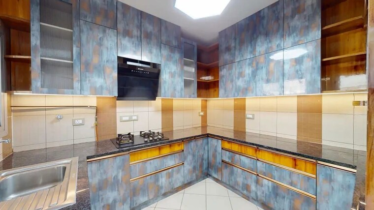 Kitchen, sobha-jasmine 3 Bedroom 2057 Sq.Ft. Apartment In Bellandur Bangalore 10638061