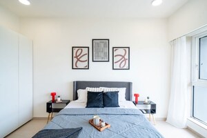Bedroom in 3.5 BHK Apartment at Godrej The Trees, Vikhroli East – for Sale