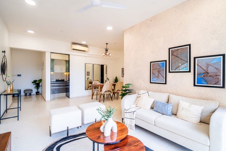 Living Room, runwal-elegante 2.5 Bedroom 1008 Sq.Ft. Apartment In Andheri West Mumbai 10637313