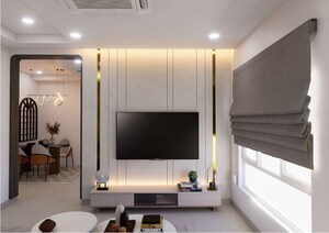Living Room in 2.5 BHK Apartment at Sumadhura The Olympus, Nanakramguda – for Rent