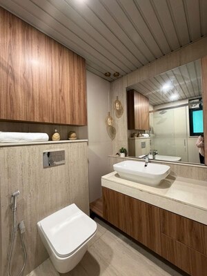 Attached Bathroom in 3 BHK Apartment at KK Luxura, Jp Nagar – for Sale