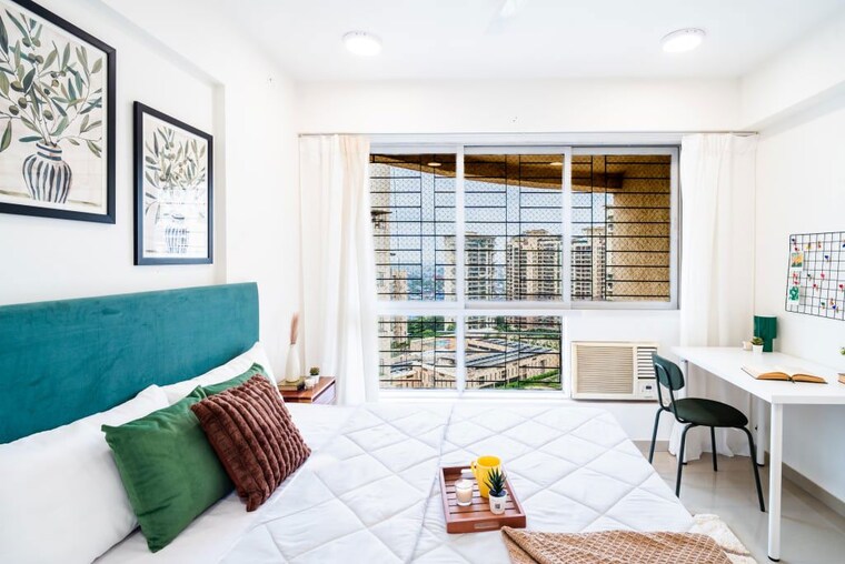 Bedroom, nahar-jonquille-and-jamaica 2 Bedroom 720 Sq.Ft. Apartment In Chandivali Mumbai 10637289
