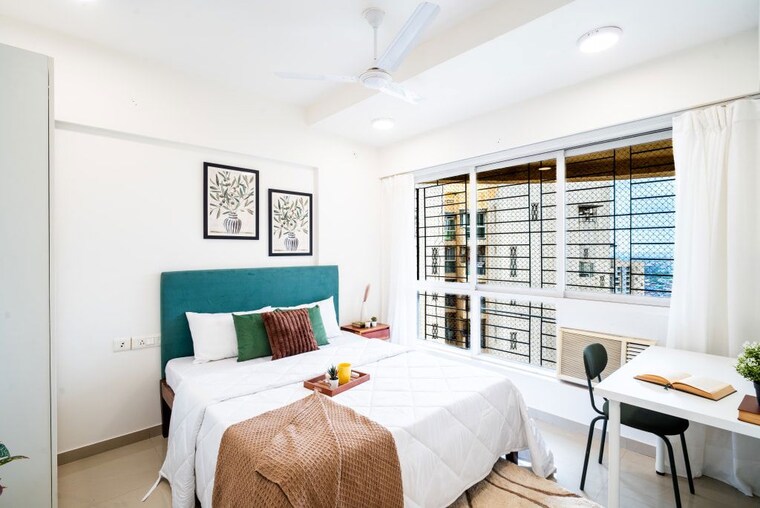 Bedroom, nahar-jonquille-and-jamaica 2 Bedroom 720 Sq.Ft. Apartment In Chandivali Mumbai 10637289