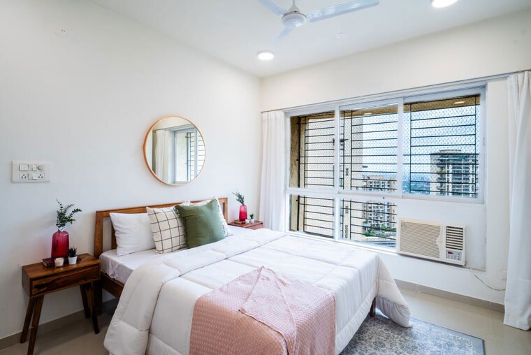 Bedroom, nahar-jonquille-and-jamaica 2 Bedroom 720 Sq.Ft. Apartment In Chandivali Mumbai 10637289