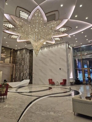 Living Room in 3 BHK Apartment at Lokhandwala Minerva Mahalaxmi, Mahalaxmi – for Sale