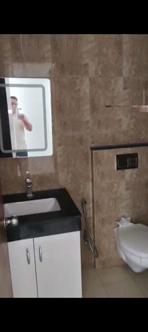 Bathroom in 3 BHK Apartment at Shapoorji Pallonji Joyville Gurgaon, Sector 102 – for Sale