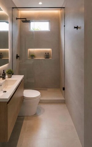 Bathroom in  Villa at Railway Colony – for Sale