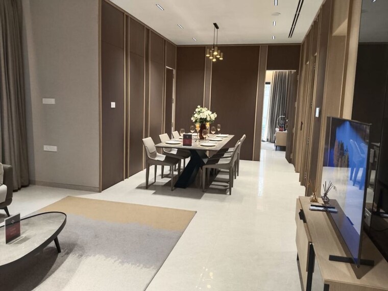Living Room, holystico-astrana 3 Bedroom 1358 Sq.Ft. Apartment In Hadapsar Pune 10645992