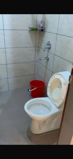 Bathroom in  Office Space at Motia Citi Royal Business Park, Ambala Highway – for Sale