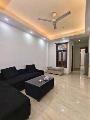 Living Room in 2 BHK Apartment at Saket – for Rent