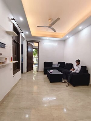 Living Room in 2 BHK Apartment at Saket – for Rent