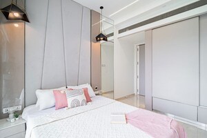 Bedroom in 4 BHK Apartment at Lodha Fiorenza, Goregaon East – for Sale