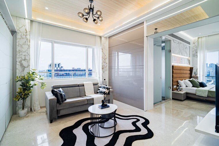 Living Room, lodha-fiorenza 4 Bedroom 2231 Sq.Ft. Apartment In Goregaon East Mumbai 10604803