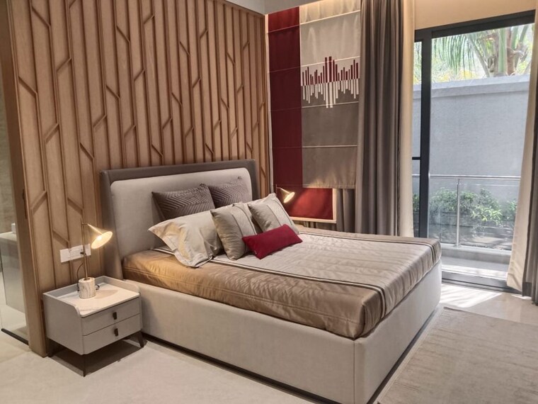 Bedroom, holystico-astrana 4 Bedroom 1760 Sq.Ft. Apartment In Hadapsar Pune 10646086