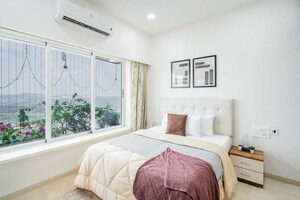 Bedroom in 2 BHK Apartment at Romell Aether, Goregaon East – for Sale