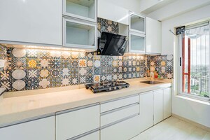 Kitchen in 2 BHK Apartment at Romell Aether, Goregaon East – for Sale