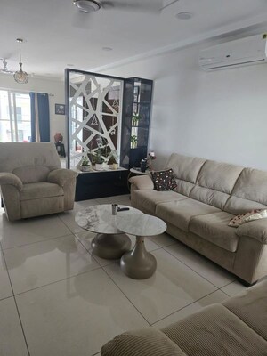 Living Room in 3 BHK Apartment at Gachibowli – for Rent