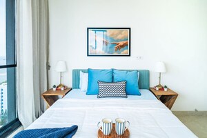 Bedroom in 4 BHK Apartment at KL Astoria, Bandra West – for Sale
