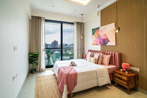 Bedroom in 4 BHK Apartment at KL Astoria, Bandra West – for Sale