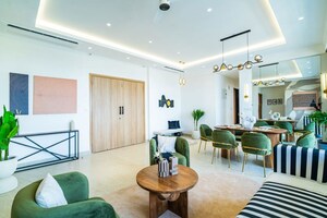 Living Room in 4 BHK Apartment at KL Astoria, Bandra West – for Sale