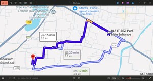  Plot – Map Location View at Kolapakkam - for Sale
