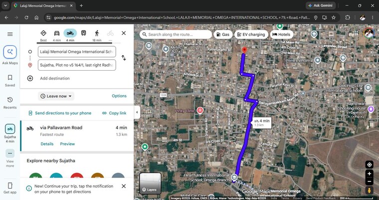 Map Location, kolapakkam  1970 Sq.Ft. Plot In Kolapakkam Chennai 10642622