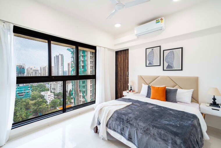 Bedroom, chandak-stella 3 Bedroom 881 Sq.Ft. Apartment In Goregaon West Mumbai 10602831