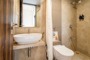 Bathroom in 3 BHK Apartment at Chandak Stella, Goregaon West – for Sale