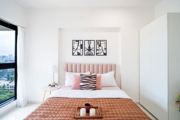 Bedroom, chandak-stella 3 Bedroom 881 Sq.Ft. Apartment In Goregaon West Mumbai 10602831