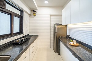 Kitchen in 3 BHK Apartment at Chandak Stella, Goregaon West – for Sale