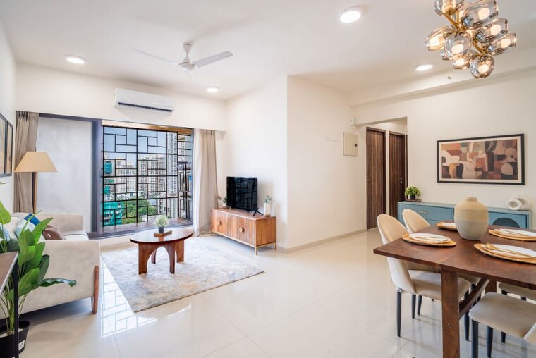 Living Room, chandak-stella 3 Bedroom 881 Sq.Ft. Apartment In Goregaon West Mumbai 10602831