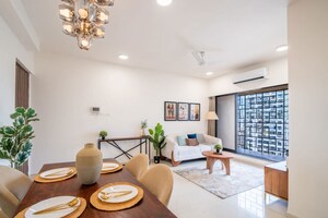 Living Room in 3 BHK Apartment at Chandak Stella, Goregaon West – for Sale